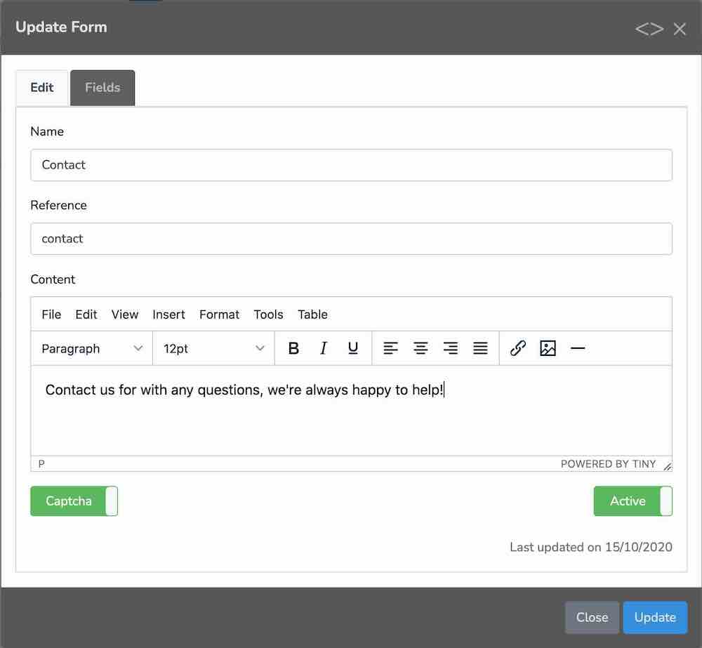 Form Editor