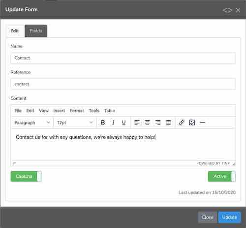 Form Editor