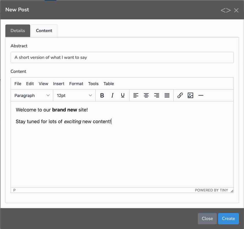 Form Editor
